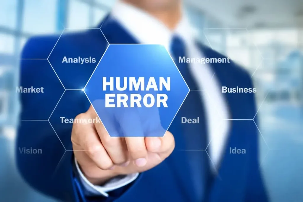 Cómo reaccionar ante el error